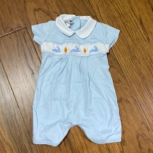 Smocked 12 Month Bunny